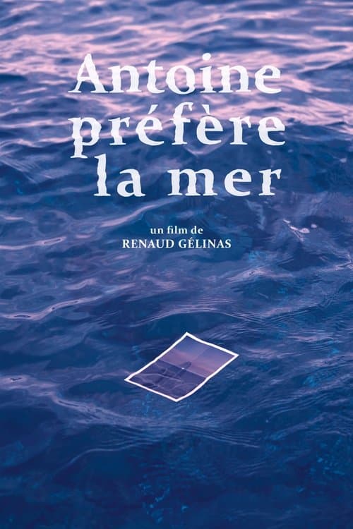 Antoine préfère la mer poster