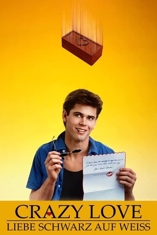 Crazy Love - Liebe Schwarz auf Weiß poster