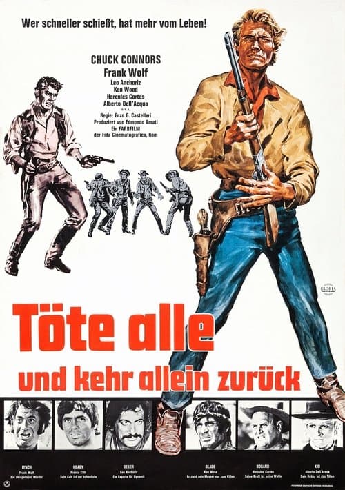 Töte alle und kehr allein zurück poster
