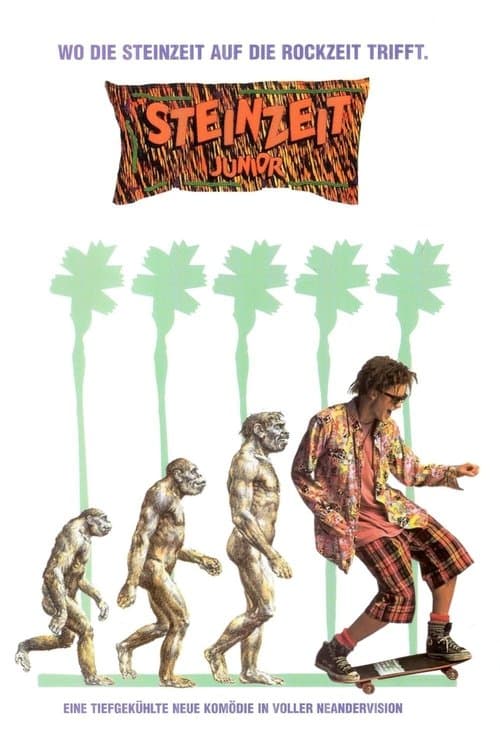 Steinzeit Junior poster