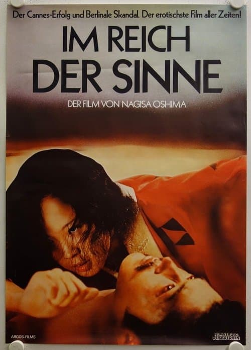 Im Reich der Sinne poster