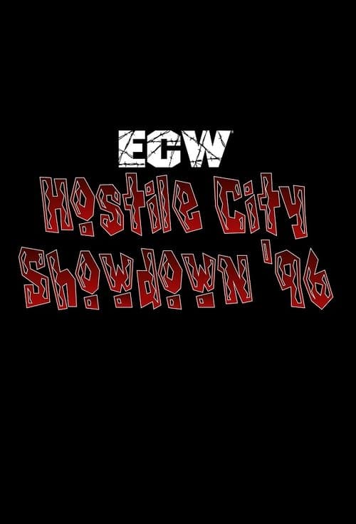 ECW Hostile City Showdown 1996 poster