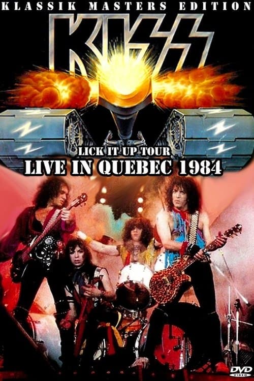 Kiss [1984] Quebeq '84 poster
