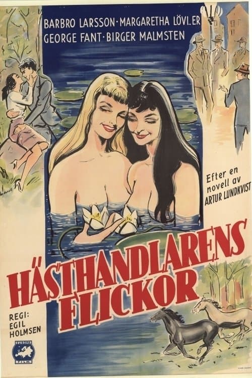 Hästhandlarens flickor poster