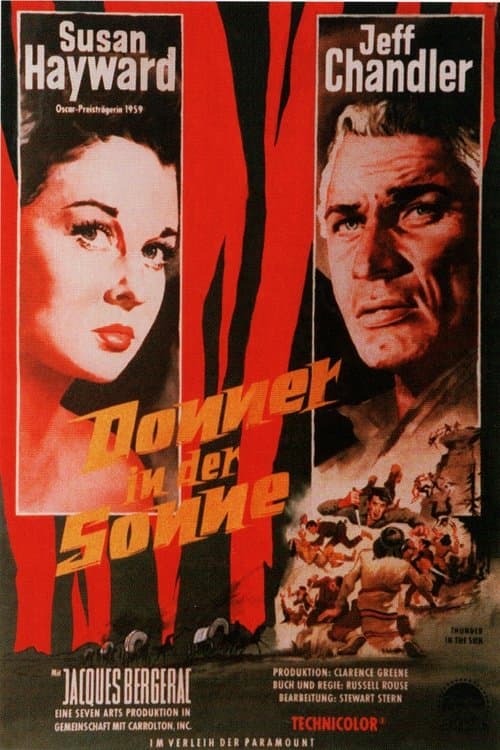 Donner in der Sonne poster