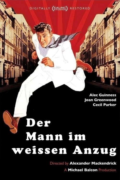 Der Mann im weißen Anzug poster