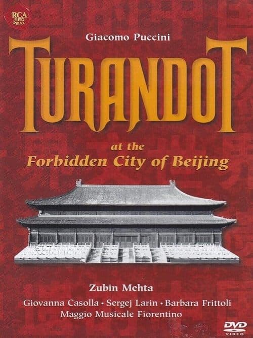 Turandot in der Verbotenen Stadt in Peking poster