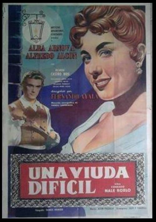 Una viuda difícil poster