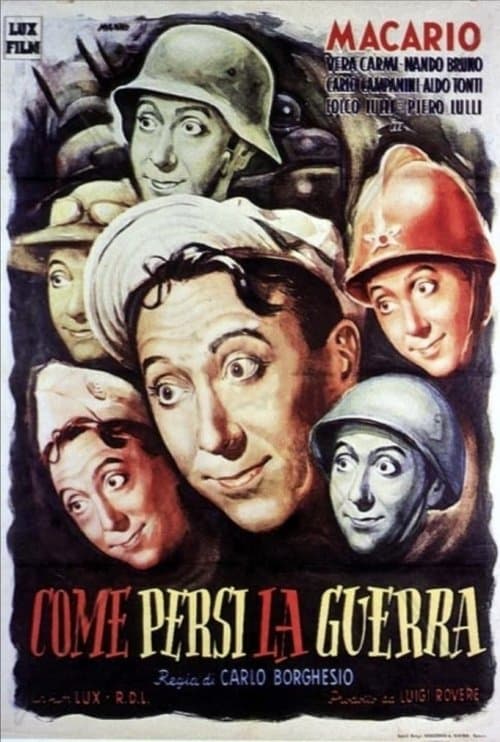 Wie ich den Krieg verlor poster