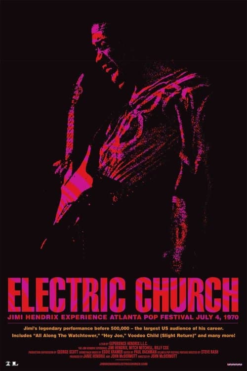 Jimi Hendrix: Electric Church poster
