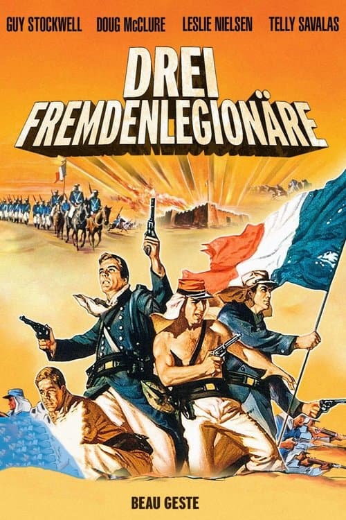 Drei Fremdenlegionäre poster