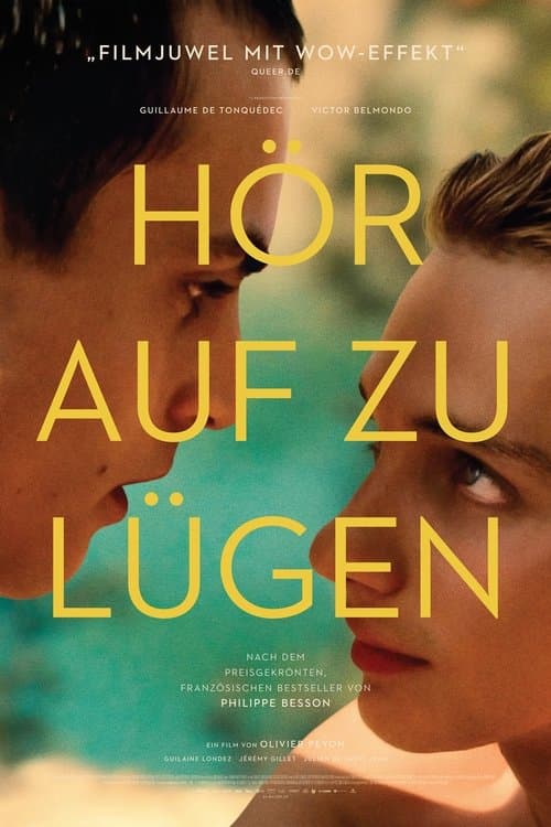 Hör auf zu lügen poster