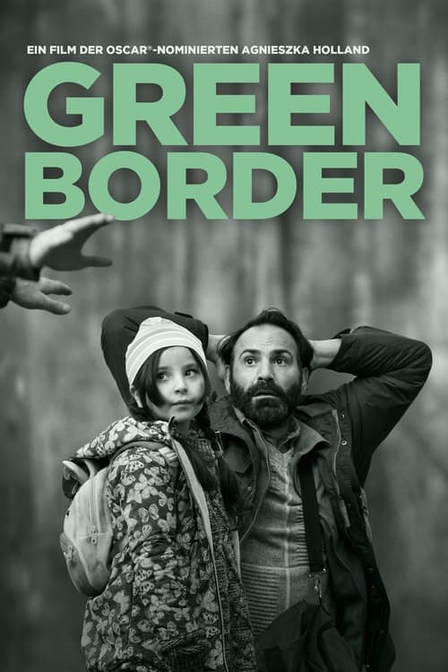 Green Border poster