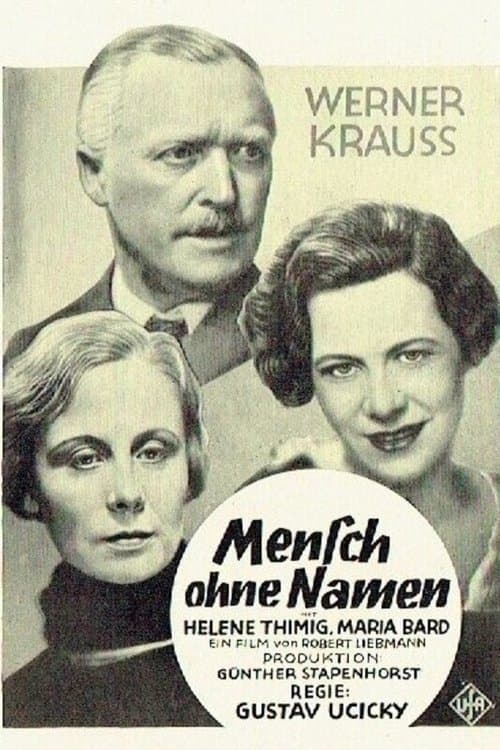 Mensch ohne Namen poster