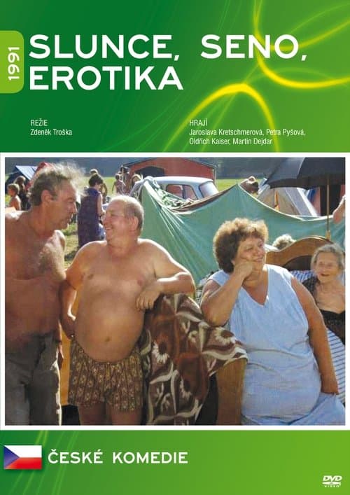 Slunce, seno, erotika poster