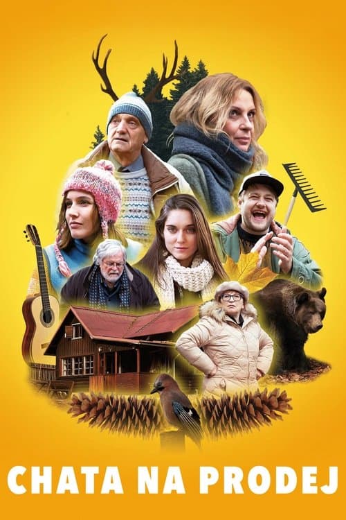 Chata na prodej poster