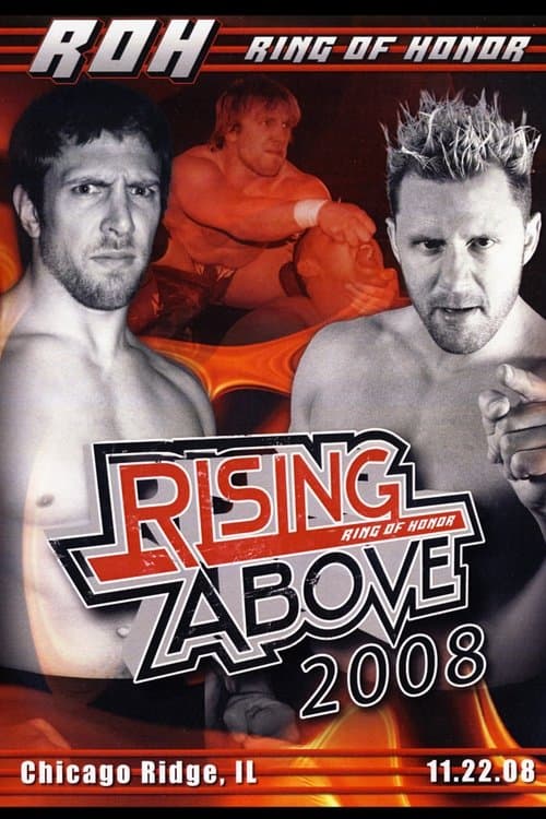 ROH: Rising Above 2008 poster