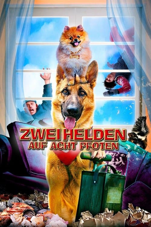 Zwei Helden auf acht Pfoten poster