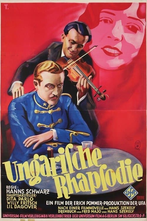 Ungarische Rhapsodie poster