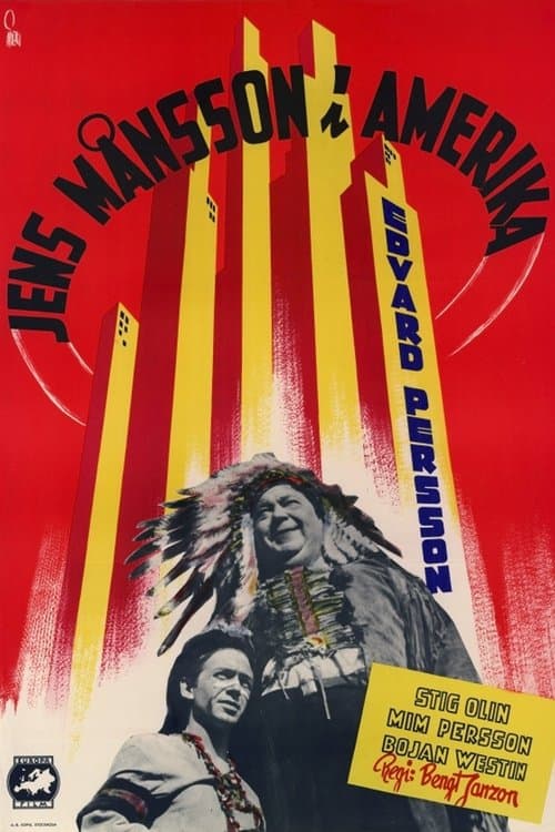 Jens Månsson i Amerika poster