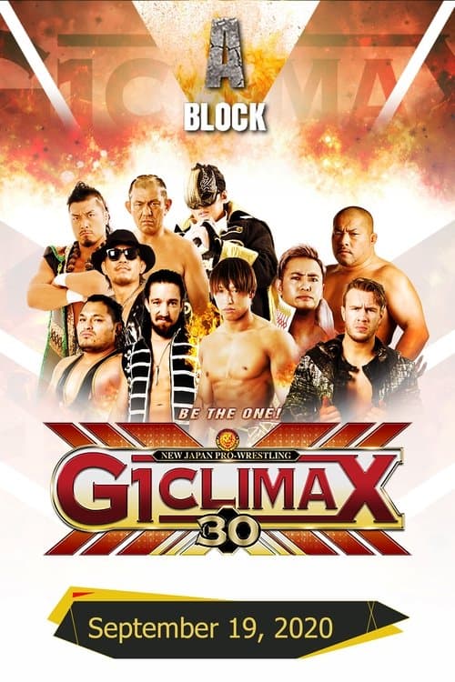 NJPW G1 Climax 30: Day 1 poster
