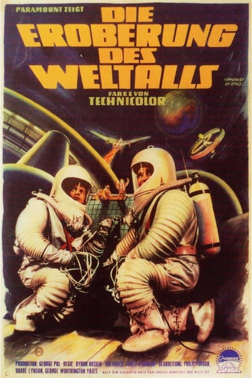 Die Eroberung des Weltalls poster