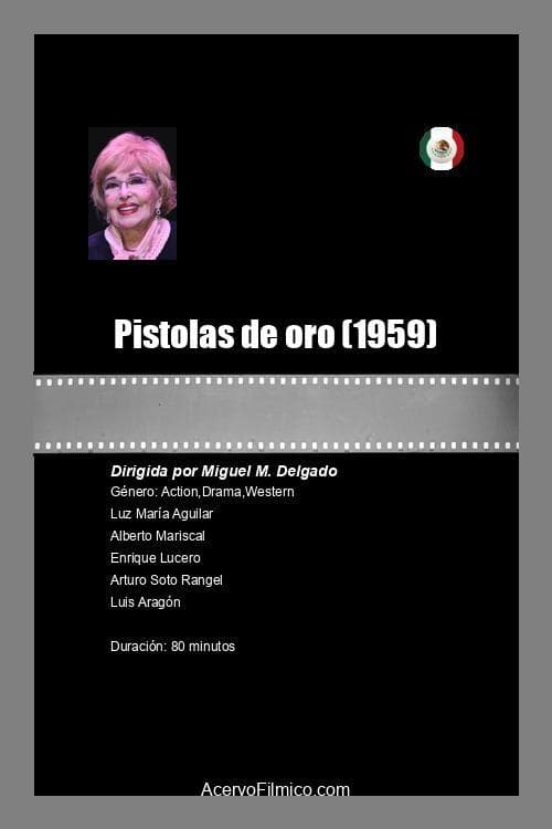 Pistolas de oro poster