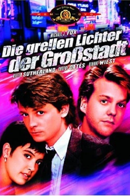 Die grellen Lichter der Großstadt poster
