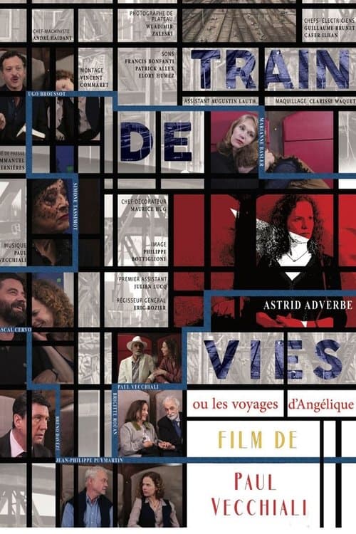 Train de vies ou les voyages d'Angélique poster