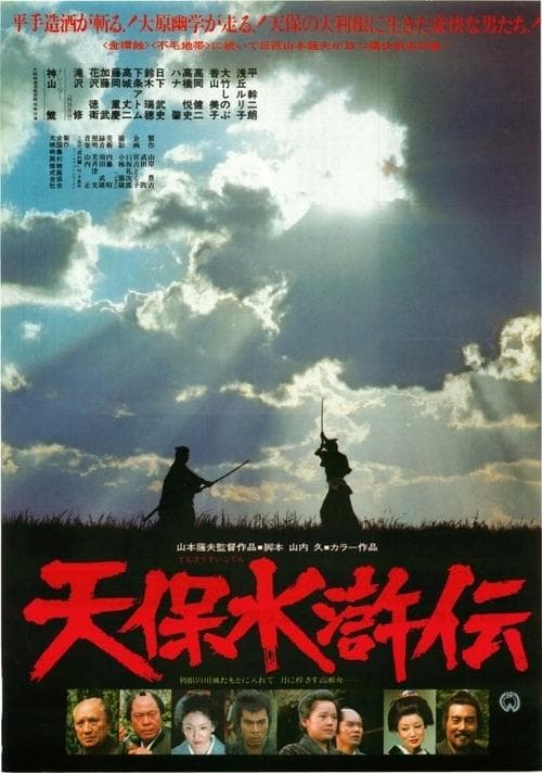 天保水滸伝 大原幽学 poster
