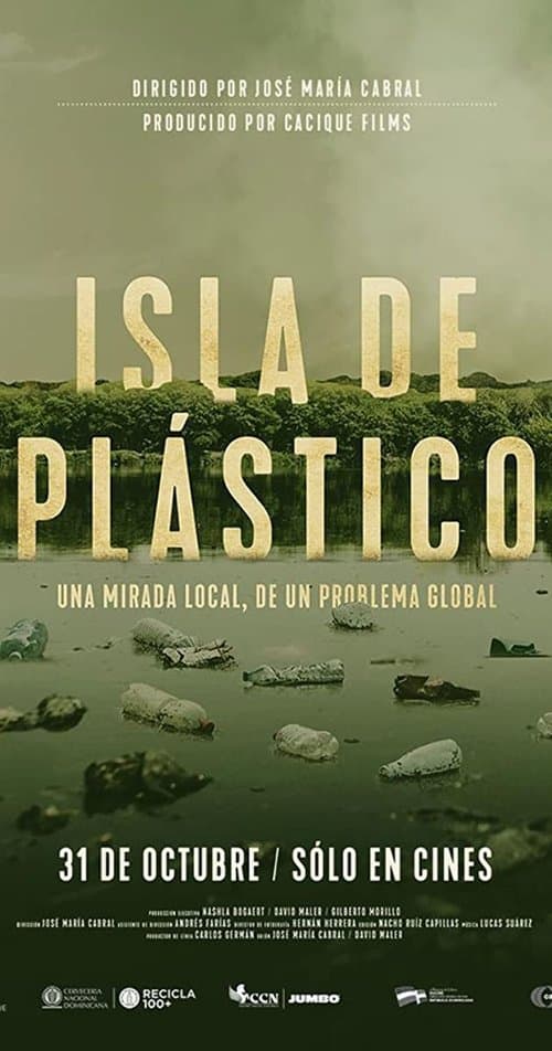 Isla de plástico poster