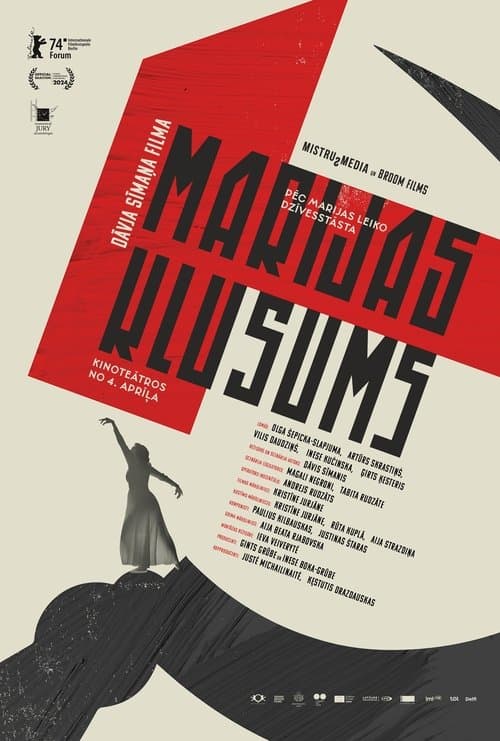 Marijas klusums poster