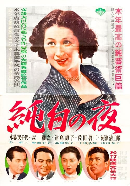 純白の夜 poster