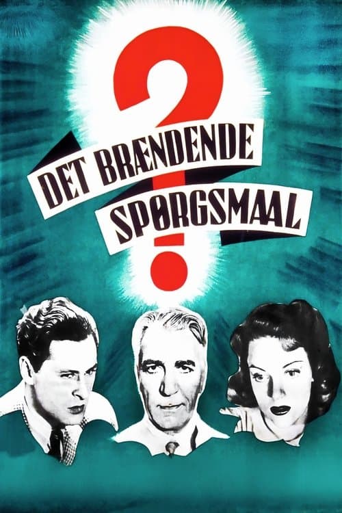 Det brændende Spørgsmaal poster
