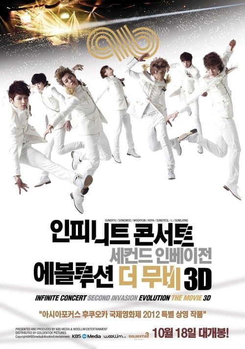 인피니트 콘서트 세컨드 인베이전 에볼루션 더 무비 3D poster