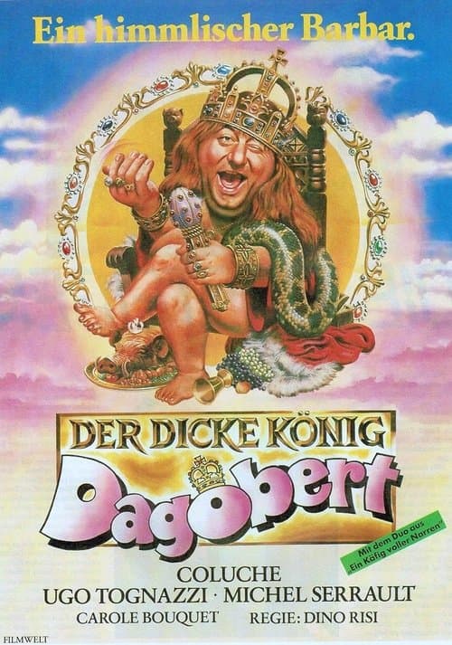 Der dicke König Dagobert poster