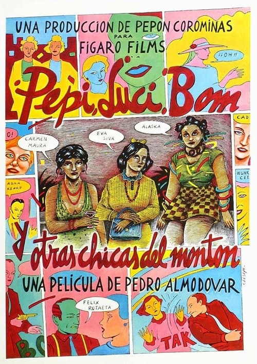 Pepi, Luci, Bom und die anderen Mädchen vom Haufen poster