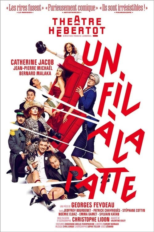Un fil à la patte poster