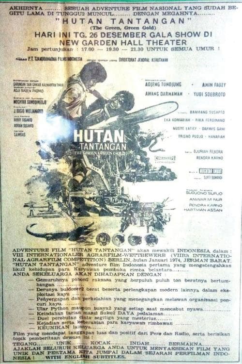 Hutan Tantangan poster