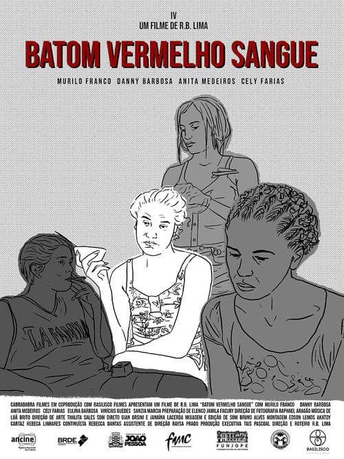 Batom vermelho sangue poster
