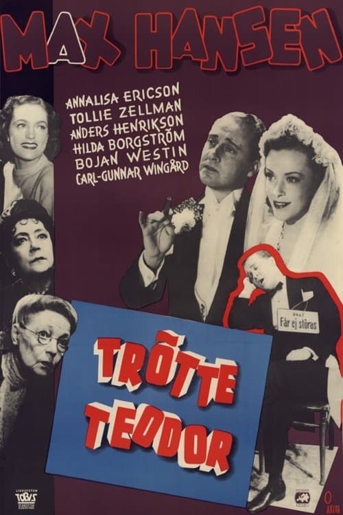 Trötte Teodor poster
