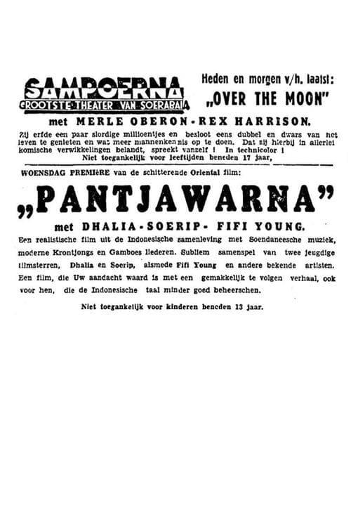Pantjawarna poster