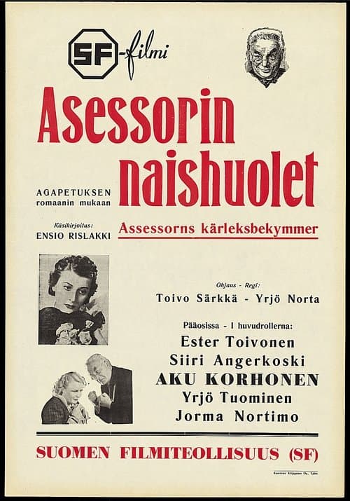 Asessorin naishuolet poster