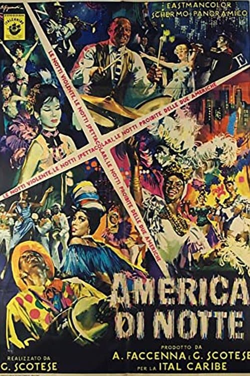 America di notte poster