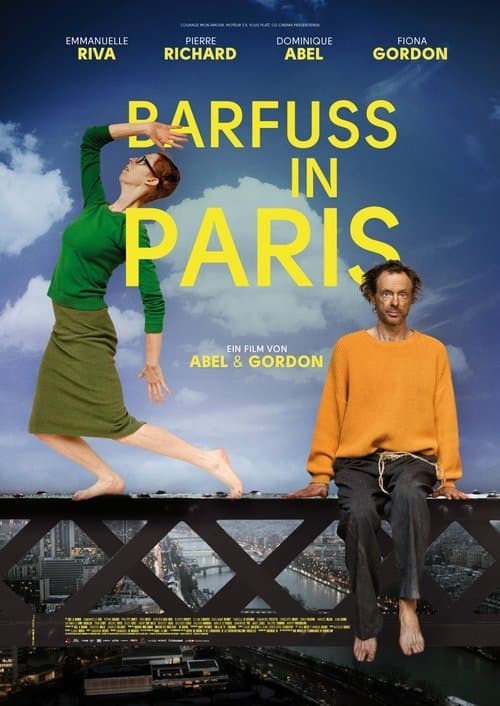 Barfuß in Paris poster