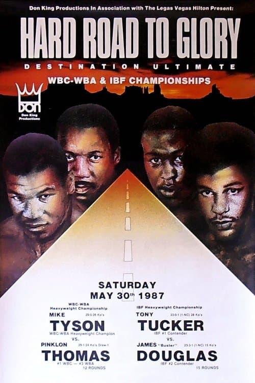 Mike Tyson vs. Pinklon Thomas poster