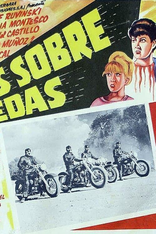 Demonios sobre ruedas poster