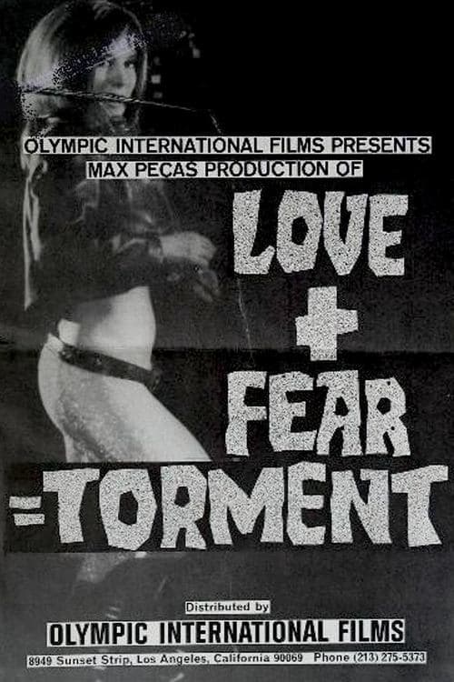 La peur et l'amour poster