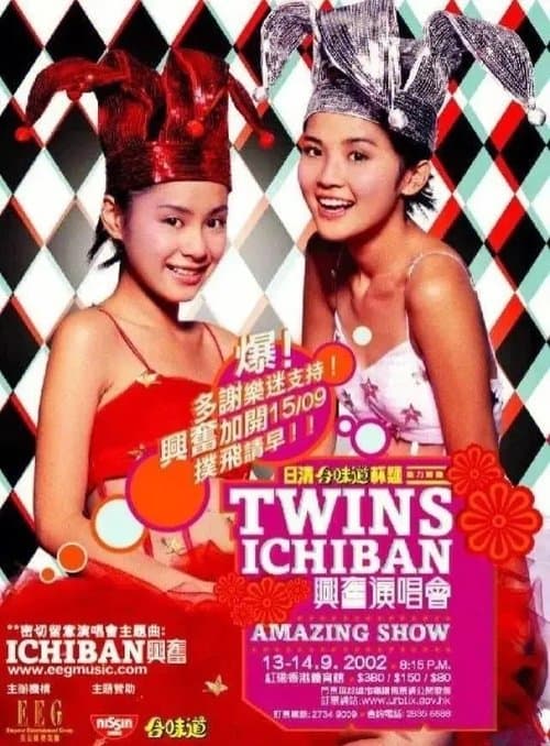 Twins Ichiban 兴奋演唱会 poster