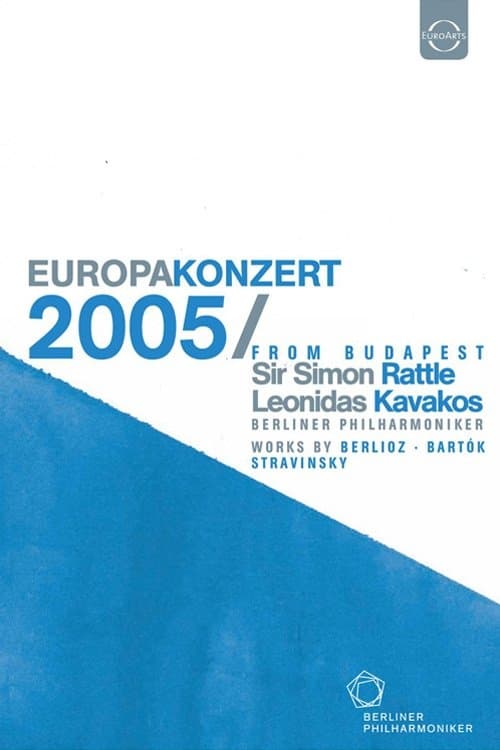 Europakonzert 2005 from Budapest poster